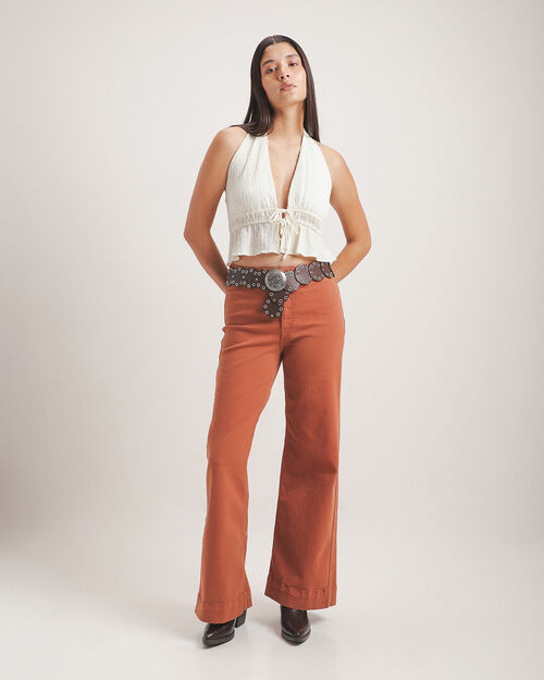 Jeans Caf&eacute; Wide Leg