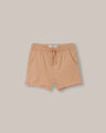 Short Pretina Con Elástico,NARANJA PASTEL