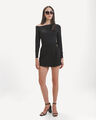 Short Falda Negra,NEGRO