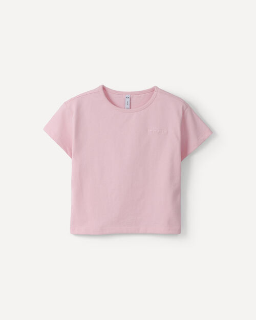 Playera Rosa Boxy