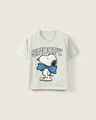 Playera Fit Boxy Snoopy,VERDE MENTA CLARO
