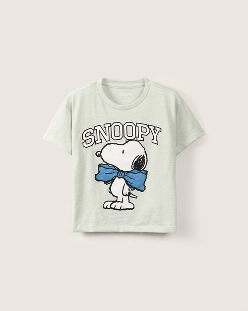 Playera Fit Boxy Snoopy