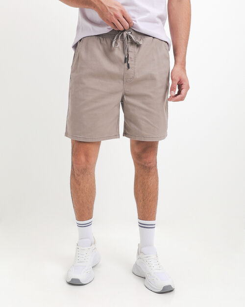 Short Gris Fit Slim
