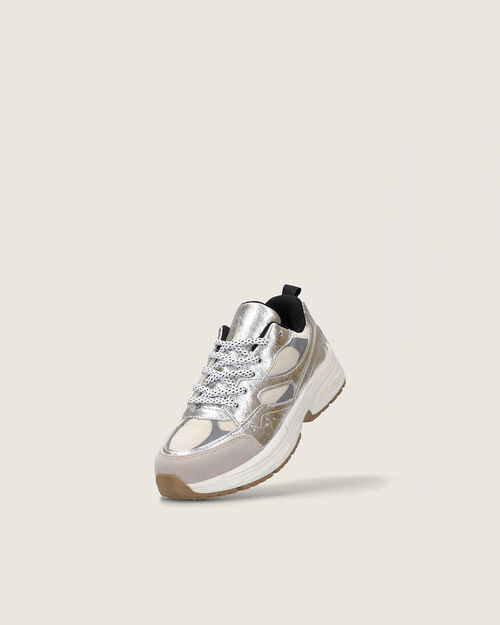 Tenis Contempo Plateado
