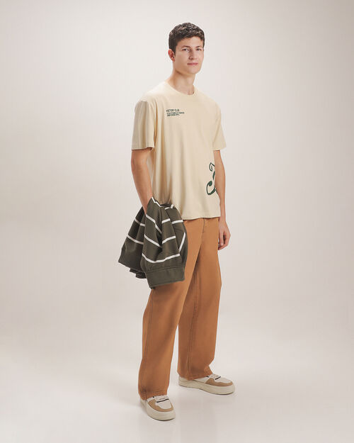 Playera Estampada Fit Relaxed