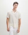 Polo Relaxed Azul,CREMA