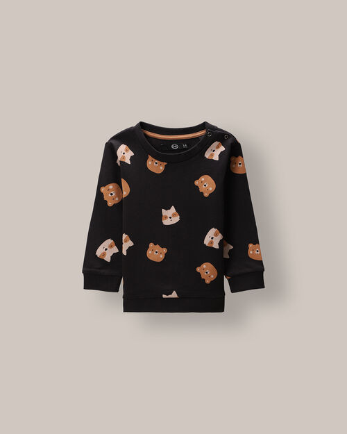 Sudadera Con Estampado
