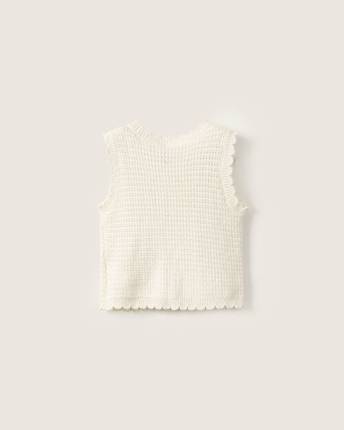 Top Dise&ntilde;o Tejido Flores