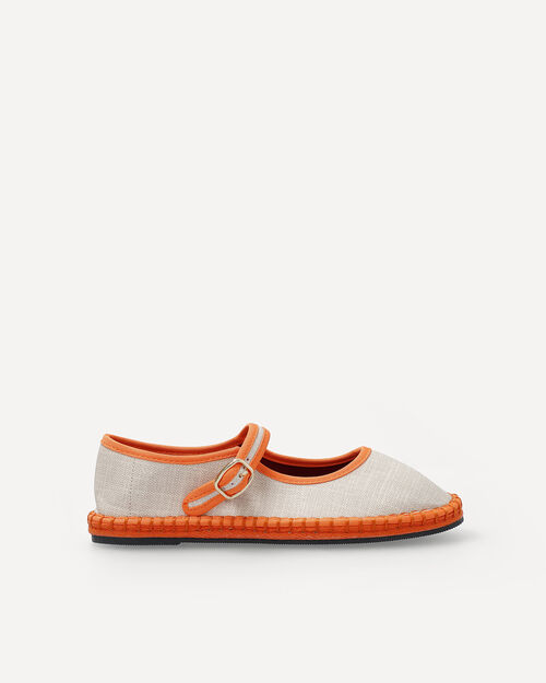 Balerina Plana Contraste