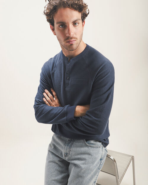 Playera Azul Fit Regular