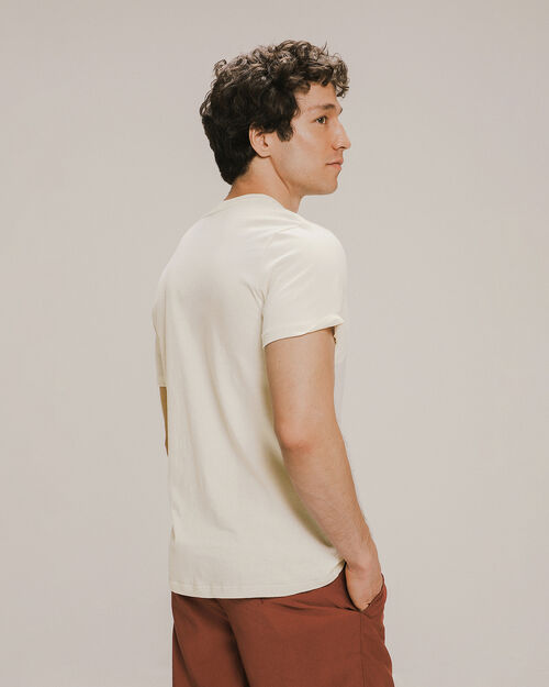 Playera Con Diseño Blanca
