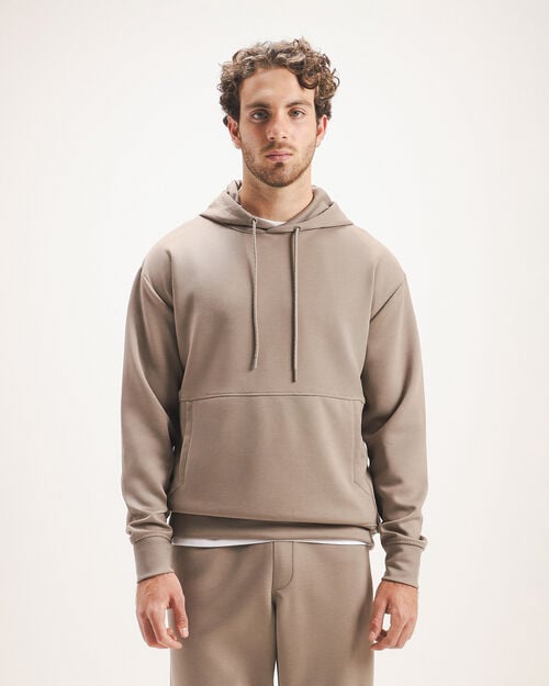 Sudadera Hoodie Gris, PIEDRA Sudadera Hoodie Gris