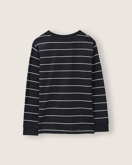 Playera Rayas Azul