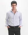 Camisa Rayas Caqui,AZUL P2