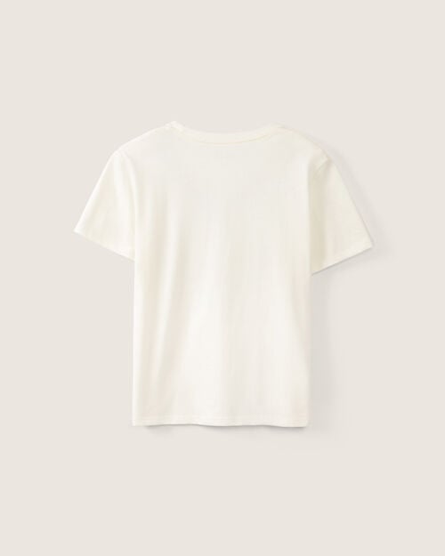 Playera Blanca Con Dise&ntilde;o