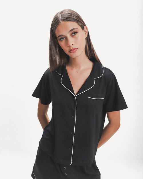 Conjunto De Pijama Negro