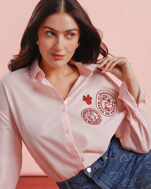 Camisa Rosa Minnie Mouse