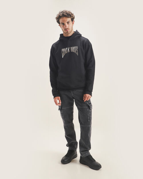 Jeans Fit Loose Cargo