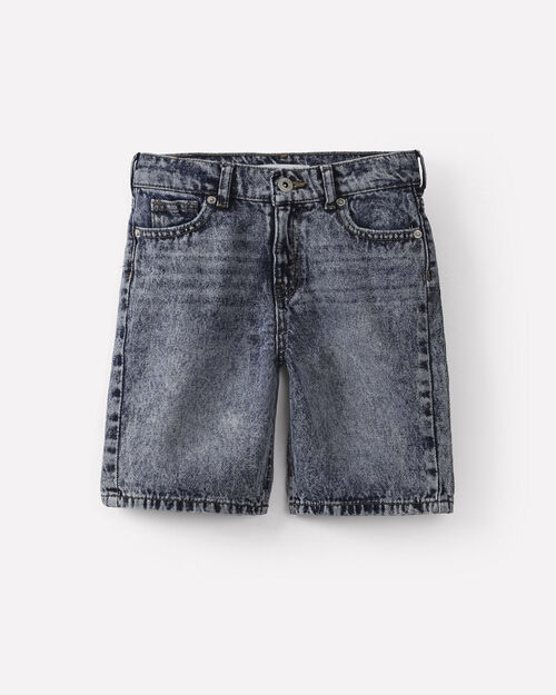 Bermuda Fit Straight Azul