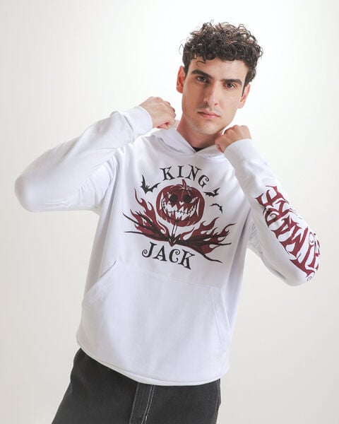 Sudadera Blanca Jack