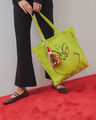 Bolso Navideño El Grinch,VERDE LIMON