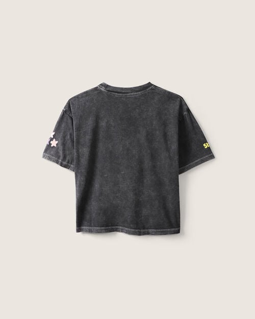 Playera Cropped Stitch