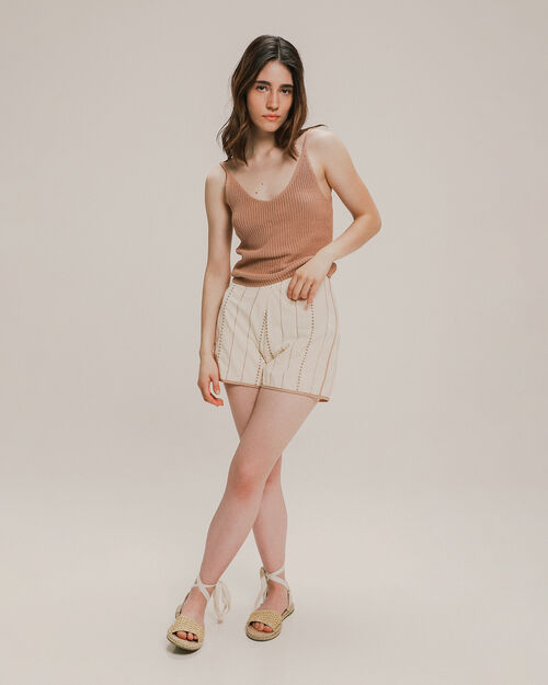 Short Holgado Beige