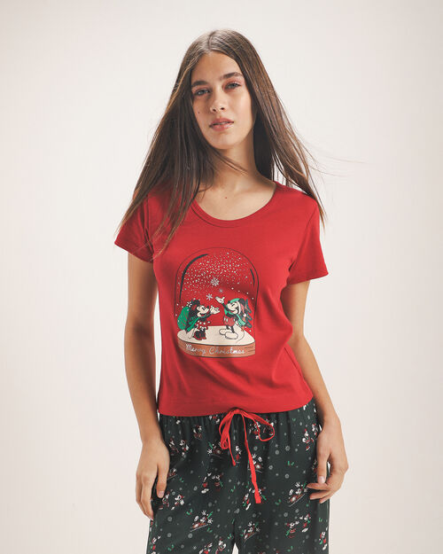 Playera De Pijama Mickey Mouse