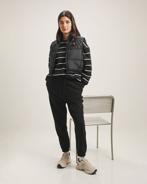 Jogger Negro Jaretas