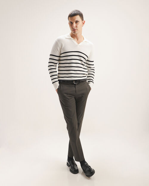Pantalón Gris Fit Slim