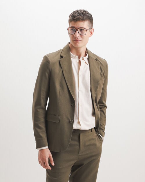 Saco De Lino Semiajustado