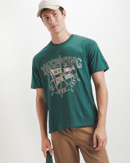 Playera Verde Manga Corta