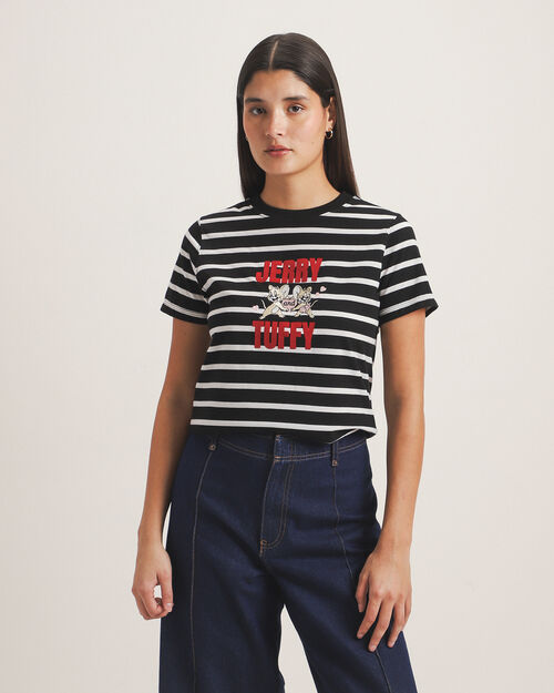 Playera Rayas Tom Y Jerry