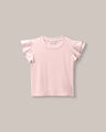 Playera Manga Volantes,ROSA PALIDO