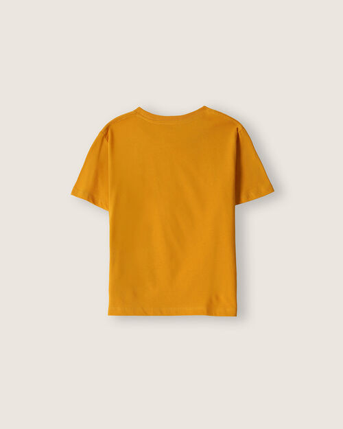 Playera Estampada Amarilla