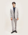 Pantalón Gris Fit Regular,GRIS