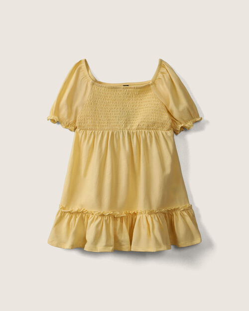 Vestido Corto Amarillo