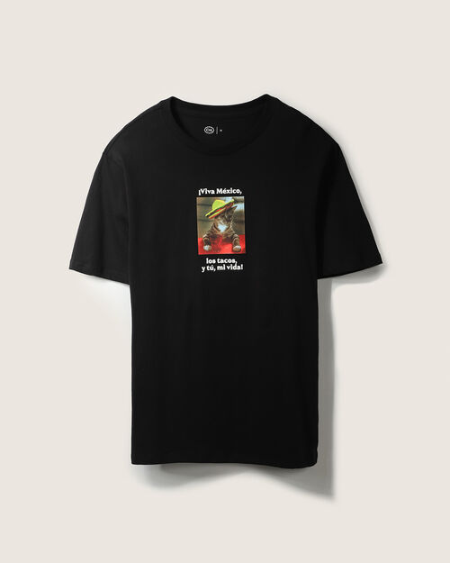 Playera Texto ¡Viva México!