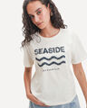 Playera Con Aplicaciones,BLANCO HUESO
