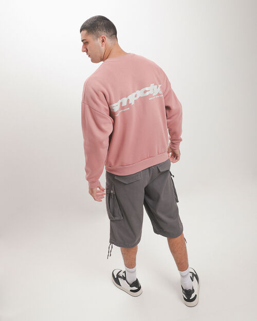 Sudadera Rosa Cerrada