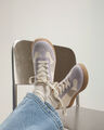 Tenis Retro Constraste,BLANCO HUESO