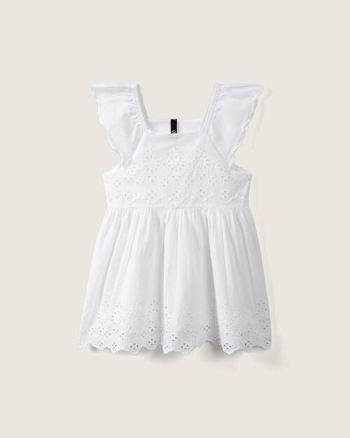 Vestido Corto Bordado