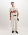 Playera Blanca Relaxed,BLANCO HUESO