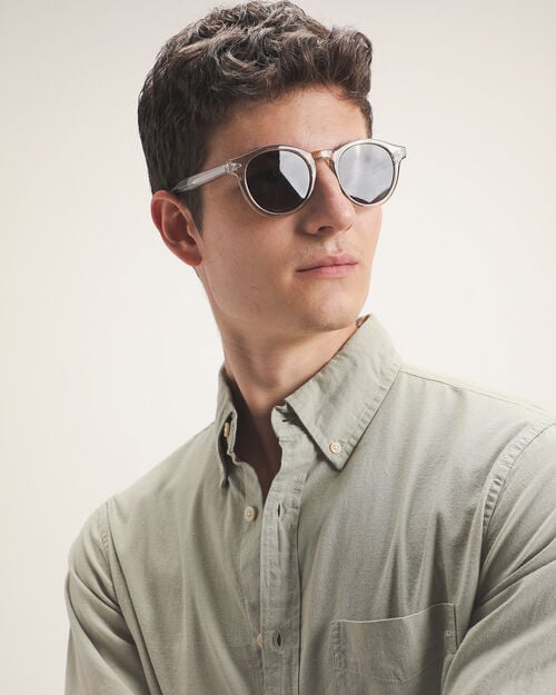 Camisa Fit Regular Verde