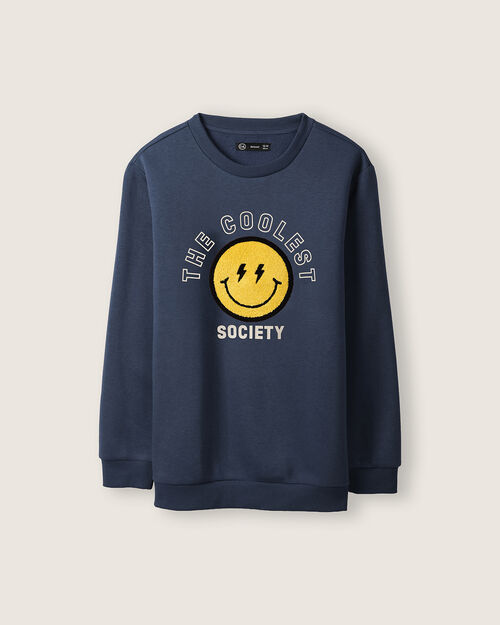 Sudadera Cerrada Con Gráfico