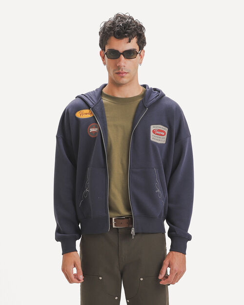Sudadera Gris Boxy