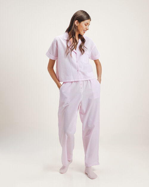 Pantal&oacute;n De Pijama Rayas