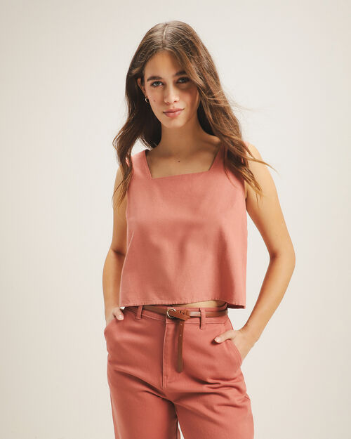 Crop Top Rosa