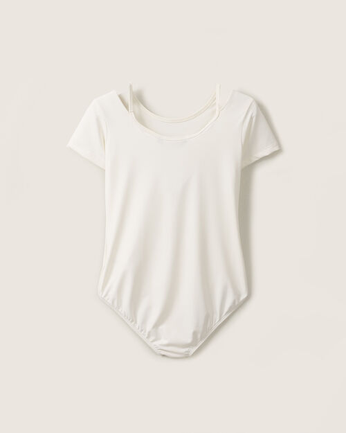 Body Manga Corta Blanco