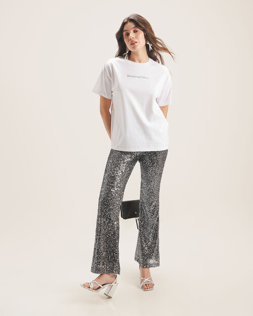 Playera Relaxed Estampada